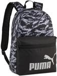 Rucksack PUMA "PHASE AOP BACKPACK", schwarz-wei&szlig; (puma schwarz, gray echo,...