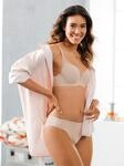 T-Shirt-BH VIANIA, Damen, Gr. 95, Cup B, beige (elfenbein), 62% Polyamid, 27%