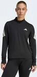 Laufshirt ADIDAS PERFORMANCE "ADI365/// ZIP W", Damen, Gr. XS, schwarz, Obermaterial: