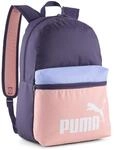 Rucksack PUMA "PHASE COLOR BLOCK BACKPACK", deep plum, rosy outlook, Rucks&auml;cke,