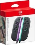 NINTENDO SWITCH 2 Nintendo-Controller "Joy-Con 2 2er-Set", bunt (schwarz,