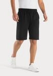 Sweatshorts KANGAROOS "kurze Jogginghose", Herren, Gr. 44/46 (S), N-Gr, schwarz,
