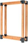 Kaminholzregal WESTMANN "Michel XL", beige (natur), B:138cm H:180cm T:40cm,