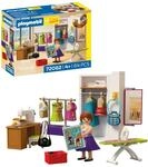 Konstruktions-Spielset PLAYMOBIL "Modedesignerin (72082), My Life", bunt,