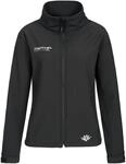 Softshelljacke DEPROC ACTIVE "WESTLOOK WOMEN", Damen, Gr. 36/38 (M), schwarz,