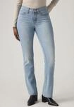 Bootcut-Jeans LEVI'S "315 Shaping Boot", Damen, Gr. 27, L&auml;nge 32, up and away,