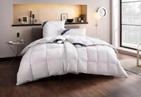 Daunenbettdecke HAEUSSLING "Kristall Edition", wei&szlig;, B:200cm L:220cm, Bezug:...