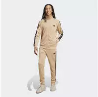 Trainingsanzug ADIDAS SPORTSWEAR "DAYREADY", Herren, Gr. XXL, beige (warm...