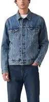 Jeansjacke LEVI'S "VINTAGE FIT TRUCKER JKT", Herren, Gr. M, blau (washed away t),