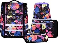 Schulranzen MCNEILL "Perfecto, Disney Stitch, black", Kinder, Gr. B/H/T: 30cm x