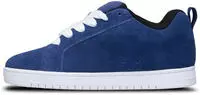 Schn&uuml;rschuh DC SHOES "Court Graffik", Herren, Gr. 10 (43), blau (navy, wei&szlig;),