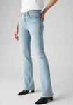 Bootcut-Jeans LEVI'S "725 HIGH RISE BOOTCUT", Damen, Gr. 27, L&auml;nge 32, blau (eternal