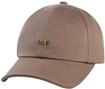 Baseball Cap BOSS "Ari-ME", Damen, beige (braun overflow 915), Twill, Baumwolle,