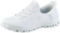 Slip-On Sneaker SKECHERS "GLIDE-STEP-PURSUIT", Damen, Gr. 35, wei&szlig;, Textil,...