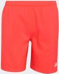 Badeshorts ADIDAS PERFORMANCE "SWIM KINDER", Jungen, Gr. 176, N-Gr, rot (lucid rot),