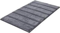 Badematte KLEINE WOLKE "Monrovia, Badvorleger, Badezimmer Teppich", grau (schiefer),