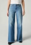 Weite Jeans LEVI'S "Jeans 318 SHAPING", Damen, Gr. 27, L&auml;nge 30, blau (cool