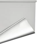 Springrollo K-HOME "Klemmfix-Rollo", grau, B:45cm H:150cm, Obermaterial: 100%