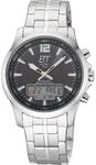 Funkchronograph ETT "Professional World Timer", silber (silberfarben, schwarz),