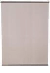 Seitenzugrollo K-HOME "Klemmfix-Rollo", beige (grau), B:50cm H:200cm, Polyester,