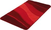 Badematte KLEINE WOLKE "Ocean, Badvorleger, Badezimmer Teppich" Gr. 4, rot...