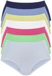Taillenslip VIVANCE, Damen, Gr. 32/34, bunt (hellblau, hellgr&uuml;n, pink, wei&szlig;, gelb,