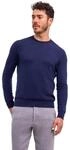 Strickpullover FALKE "Pure Cashmere", Herren, Gr. S, blau (space blau (6116)),