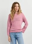 Strickpullover PEPE JEANS "ALAYA", Damen, Gr. L, powder rose pink, Strick,