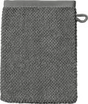 Waschhandschuh ROSS "SELECTION", grau (schiefer), B:16cm L:21cm, Frottier,