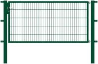 Zauneinzelt&uuml;r ALBERTS "Flexo", gr&uuml;n, B:200cm H:100cm, Stahl, Tore, Zauneinzelt&uuml;r,