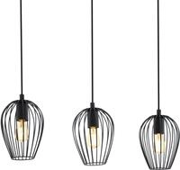 EGLO H&auml;ngeleuchte "NEWTOWN Pendellampe, Stahl, E27, IP20, Vintage, Esszimmerlampe,
