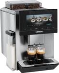 SIEMENS Kaffeevollautomat "TQ927E03", silber (edelstahl), B:31,5cm H:39,2cm T:47cm,