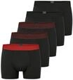 Boxershorts SCHIESSER "95/5 Multipacks", Herren, Gr. 5, schwarz (sortiert 13), Single