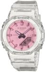 Chronograph CASIO G-SHOCK, transparent, Armbanduhren, Herren, Chronograph, Quarzuhr,