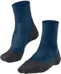 Wandersocken FALKE "TK2 Explore Cool Short", Herren, Gr. 39-41, Sockengr&ouml;&szlig;e, blau