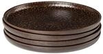Teller-Set GIPFELST&Uuml;CK "Glockenklang", braun (bronze, braun), 4, Geschirr-Sets,