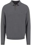 Strickpullover FYNCH-HATTON, Herren, Gr. L, grau (steel), Strick, Obermaterial: 95%