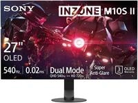 SONY Gaming-Monitor "INZONE M10S II", Energieeffizienz: F, schwarz, B:60,4cm H:35cm