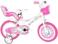Kinderfahrrad DINO BIKES "Hello Kitty 14" Kinderfahrrad 3-6 Jahre" Gr. 25, pink