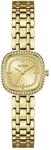 Quarzuhr GUESS "HAZEL", gold (goldfarben), Armbanduhren, Damen, Quarzuhr, Armbanduhr,