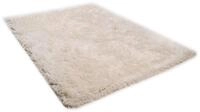 Hochflor-Teppich THEKO "Flokato" Gr. 1, beige, B:60cm H:60mm L:90cm, Kunstfaser,