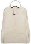 Cityrucksack SAMANTHA LOOK "SAMANTHA LOOK Damen echt Leder, Made in Italy", Damen,