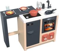 Spielk&uuml;che SMOBY "Spielk&uuml;che K&uuml;cheninsel", braun (braun, grau), Spielk&uuml;chen,