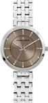 Quarzuhr JACQUES LEMANS "Milano", braun (silberfarben, braun), Armbanduhren, Damen,