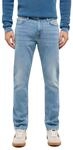 Slim-fit-Jeans MUSTANG "Herren Style Vegas Slim", Herren, Gr. 33, L&auml;nge 32, blau