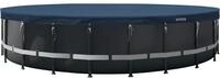 Pool-Abdeckplane INTEX "Deluxe", blau, 732, Polyethylen (PE), Planen,