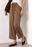 Stoffhose STREET ONE "Style Emee", Damen, Gr. 34, L&auml;nge 26, cold brew braun (l&auml;nge