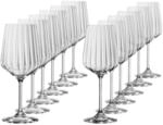 Gl&auml;ser-Set SPIEGELAU "Rot- und Wei&szlig;weingl&auml;ser Lifestyle 12er Set transparent",