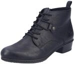 Schn&uuml;rstiefelette RIEKER, Damen, Gr. 36, schwarz, Lederimitat, unifarben,...