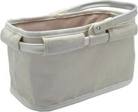 Kaufladensortiment TANNER "Kinder-Tragekorb &bdquo;Pure Sand", beige,